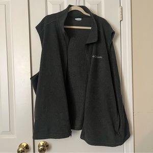 Columbia zip up sweater vest